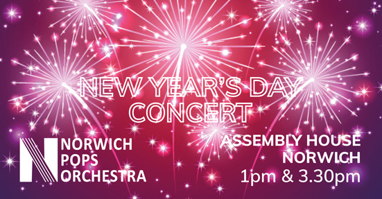 Norwich Pops Orchestra - New Years Day Concert 2026